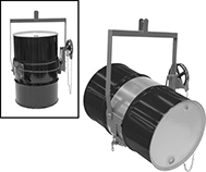 Image of Product. Front orientation. Contains Inset. Drum Lifters. Tilting Drum Lifters, Style B.