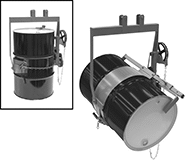 Image of Product. Front orientation. Contains Inset. Drum Lifters. Tilting Drum Lifters, Style C.