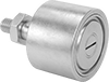 Thrust-Load-Rated Corrosion-Resistant Threaded Track Rollers