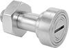 Thrust-Load-Rated Corrosion-Resistant Threaded Track Rollers