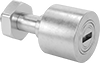 Thrust-Load-Rated Corrosion-Resistant Threaded Track Rollers