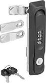 Image of Product. Front orientation. Cam Locks and Latches. Swing-Handle Combination Keyed Cam Locks.
