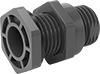 Thick-Wall Plastic Pipe Fittings for Water