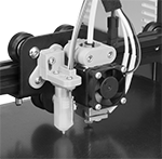 Image of ProductInUse. Front orientation. 3D Printer Probes. Automatic Leveling Probes for 3D Printers.