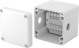 Image of Product. Front orientation. Terminal Blocks. Enclosure-Mounted Quick-Connect Terminal Blocks.