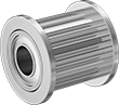 Image of Product. Front orientation. Timing Belt Idler Pulleys. GT Timing Belt Idler Pulleys, Toothed.