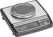 Image of Product. Front orientation. Round Platform. Hazardous Location Digital-Display Bench-Top Scales, Round Platform.
