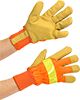 Cold-Protection High-Visibility Gloves