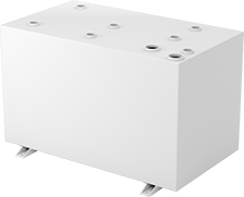 Image of Product. Front orientation. Tanks. Double-Wall Steel Tanks with Forklift Entry.