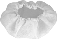 Image of Product. Front orientation. Fan Filters. Fan Shroud Filters, Fan-Back Mount, Polyester Plastic Filter.