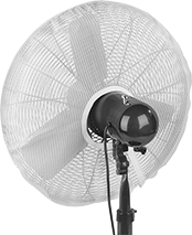Image of ProductInUse. Front orientation. Fan Filters. Fan Shroud Filters, Fan-Back Mount.