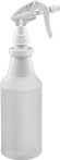 Image of Product. Front orientation. Floor Wax. Spray Bottle.