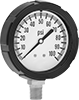 High-Clarity Vibration-Resistant Pressure Gauges