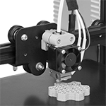 Image of ProductInUse. Front orientation. 3D Printer Extruder Heating Elements.