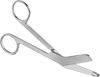 Compact First-Aid Scissors