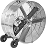 Belt-Drive Mobile Floor Fans