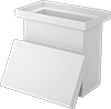 High-Temperature Rectangular Plastic Batch Tanks