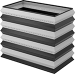 Image of Product. Bellows. Bottom orientation. Bellows. Turntable-Top Electric Stationary Lift Tables.