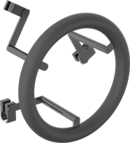 Image of Product. Front orientation. Steering Wheel Extensions.