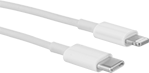 Image of Product. Front orientation. USB Cords. USB Adapter Cords, USB-C Plug × Apple Lightning Plug.