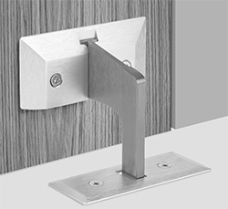 Image of ProductInUse. Front orientation. Door Barricades. Permanent.