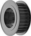 Image of Product. Front orientation. Timing Belt Drive Pulleys. Precision High-Torque GT Timing Belt Pulleys, Bushing Bore.