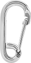 Image of Product. Front orientation. Carabiners. Carabiners—Not for Lifting, Style 13.