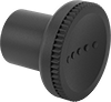 Metal-Detectable Threaded-Hole Knobs