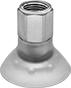 Image of Product. Front orientation. Vacuum Cups. Food and Beverage Vacuum Cups, Female.