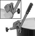 Image of ProductInUse. Front orientation. Contains Inset. Drum Head Cutters. Steel Drum Head Cutters.