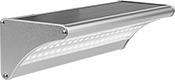 Image of Product. Style C. Front orientation. Ceiling and Wall Lights. Solar-Powered Outdoor Wall Lights, LED, Fastener Mount, Style C.