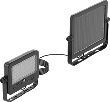 Image of Product. Style E. Front orientation. Ceiling and Wall Lights. Solar-Powered Outdoor Wall Lights, LED, Style E.