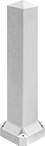 Image of Product. Front orientation. Bollards. Maintenance-Free Bollards.