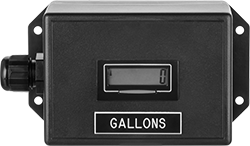 Image of Product. Front orientation. ZoomedIn view. Flowmeter Displays. Remote-Reading Totalizers for Drinking Water.