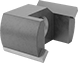 Image of Product. Front orientation. Router Bits. Hinge and Lock Mortise Router Bits , Uncoated Carbide-Tipped High-Speed Steel, Lock Mortise Cut Style.