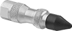 Image of Product. With Straight Nozzle and Push-Tip Control. Front orientation. Blowguns. Blowguns with Nonmarring Tip , Straight with Straight Nozzle, Push-Tip Control.