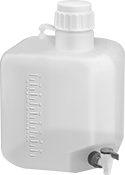 Image of Product. Front orientation. Carboys. Carboys with Faucet, Style C.