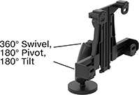 Image of Product. Front orientation. Contains Annotated. Tablet Mounts. Tablet Mounts, Magnetic Mount.