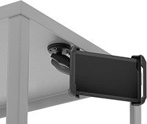 Image of ProductInUse. Shown Installed. Front orientation. Positioning Arms. Tablet Positioning Arms , Magnetic Mount.