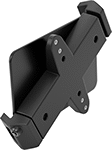 Image of ProductInUse. Shown Installed. Back orientation. Tablet Mounts. Tablet Mounts, Screw-On VESA Mount.