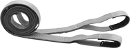 Image of Product. Eyes. Front orientation. Tow Straps. Tow Straps, With Eyes.