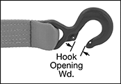 Image of Attribute. Front orientation. Contains Annotated, Border. Tow Straps.