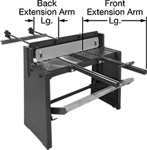 Image of Product. Front orientation. Contains Annotated. Sheet Metal-Cutting Shears. Floor-Mount Sheet Metal-Cutting Shears.