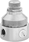 Image of Product. Valves. Front orientation. Pressure-Regulating Valves. Compact Pressure-Regulating Valves for Water, Female Inlet, Buna-N Diaphragm, Brass Body, Outlet Pressure Gauge Not Included.