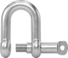 Captive Locking Screw-Pin Chain Shackles—Not for Lifting
