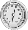 Vibration-Resistant Threaded Thermometers with Calibration Certificate