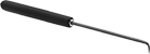 Image of Product. Front orientation. Picks. Picks, 90° Angled Tip, Straight Handle.