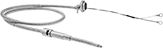 Image of Product. Front orientation. Thermocouples. Bayonet-Mount Thermocouple Probes for Surfaces , Cord Grip, Probes with Cable.