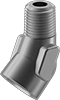 Medium-Pressure Aluminum Threaded Pipe Fittings