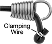 Image of Product. Front orientation. Contains Annotated. Bungee Cord Hooks. Heavy Duty Bungee Cord Hooks.